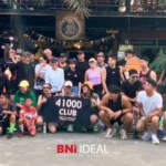 นักวิ่งกลุ่ม 41000 Run Club และนักธุรกิจ IDEAL ออกวิ่งช่วงเช้าจากหนองประจักษ์ไปสวนตาลคู่ อุดรธานี